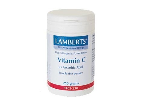 Lamberts Vitamina C Como Acido Ascorbico En Polvo Gr Lambert