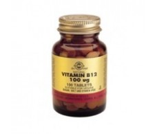 Solgar Vitamina B12 100mcg. 100 comprimidos