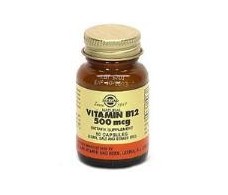 Solgar Vitamina B12 500mcg. 50 capsulas