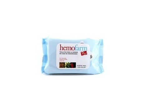 Hemofarm Plus Anal cleansing wipes 40 units.