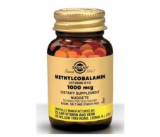 Solgar Metilcobalamina 1000 mcg 30 comprimidos.