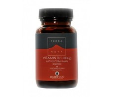 TERRANOVA VITAMINA B12 500 MCG COMPLEX 50 CÁPSULAS VEGETALES.  A