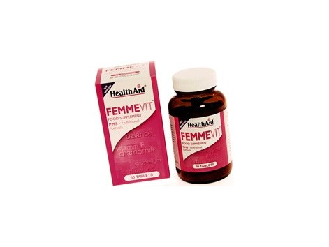 Health Aid FemmeVit™ PMS. 60 Tabletten. HealthAid