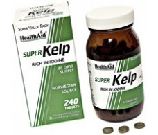 Kelp. Meerespflanze-Kelp - Multiminerales 240 Tabletten. HealthA