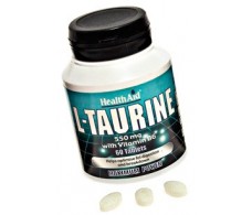 L-Taurine 550mg 60 Tabletten   HealthAid