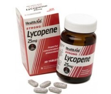 Lycopene 25mg 30 Tabletten   HealthAid