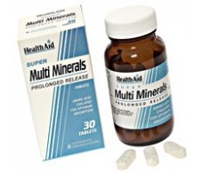 Health Aid Multiminerals 30 comprimidos