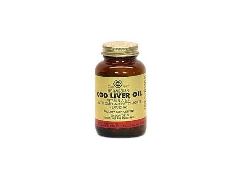 Solgar Cod Liver Oil 250 caps.