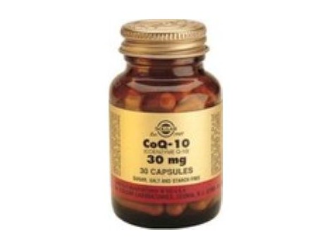 Solgar Coenzima Q10 30mg. 30 cápsulas vegetais 