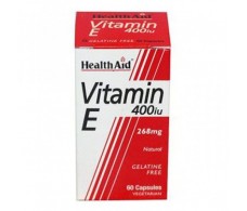 Health Aid Vitamin E 400IU Natur 60 vegetarische Kapseln