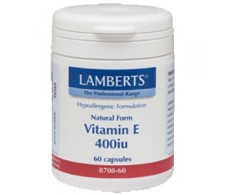 Lamberts Natural Vitamin E 400 i.u. 180 Kapseln