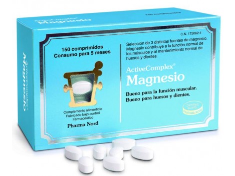 Activecomplex Magnesio 60 comprimidos. Pharma Nord