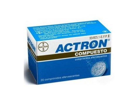 Actron Compound 20 effervescent tablets