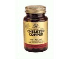 Solgar Chelated Copper. 100 Tabletten