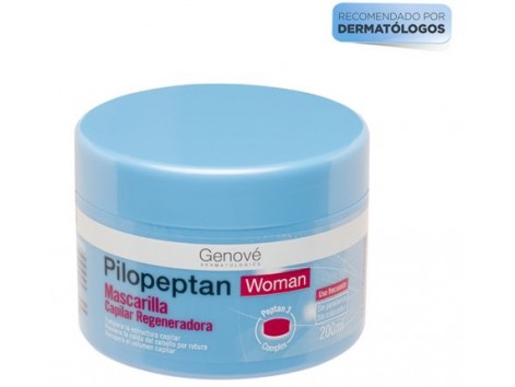 Genové Mulher Pilopeptan máscara Mulher Cabelo Regenerador 200ml