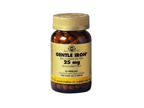 Solgar Gentle Iron 20 mg. 90 Vegicaps