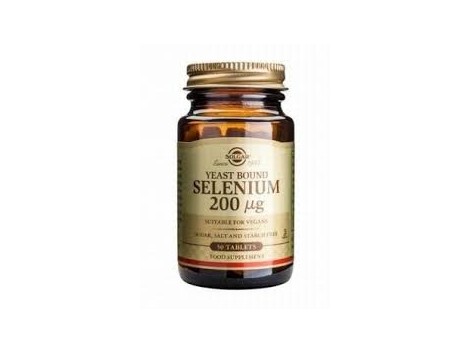 Solgar Selenium 200 mcg. (Yeast) 50 tablets