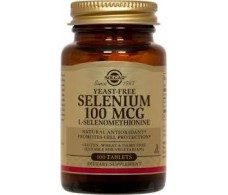 Solgar Selenio 100 mcg. (sin levadura) 100 comprimidos