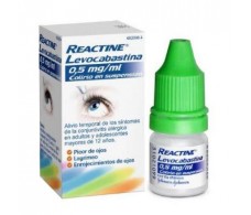 REACTINE LEVOCABASTIN 0.5MG / ML eye drops 4 ml