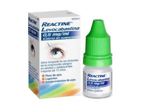 REACTINE LEVOCABASTIN 0,5 mg / ml Augentropfen 4 ml