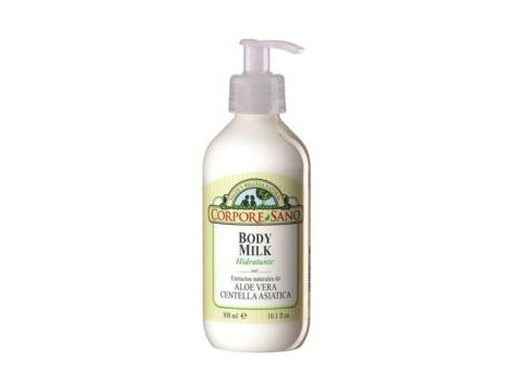 CORPORE SANO BODY MILK ALOE Y CENTELLA ASIATICA 300ml.