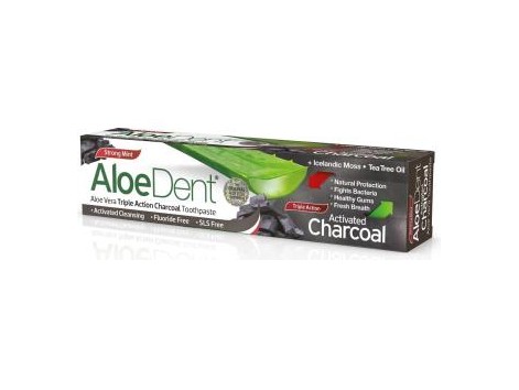 MADAL BAL. ALOEDENT CARBON ACTIVO dentifrico 100ml.