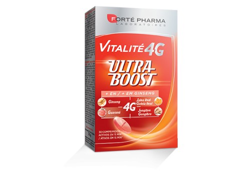 Forté Pharma Vitalité 4G Vitalite Defenses X 20 Phials 4g - Easypara