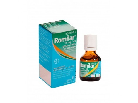 Romilar Gotas 15 mg/ml 20ml