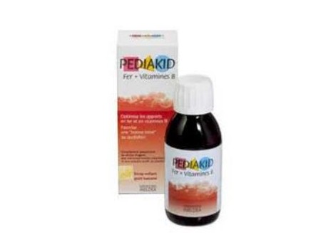 PEDIAKID Eisen-vit.B Sirup 125ml. INELDEA