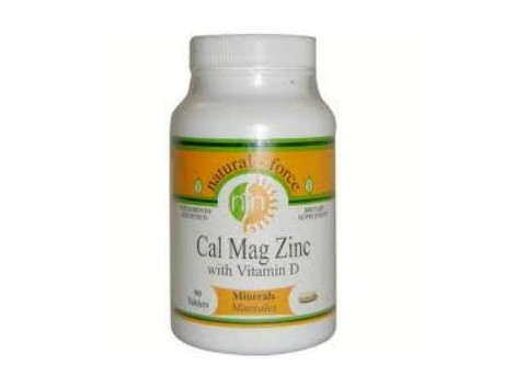 NUTRI-FORCE Zinc Calcium Magnesium Vitamin D 90 Tabletten.