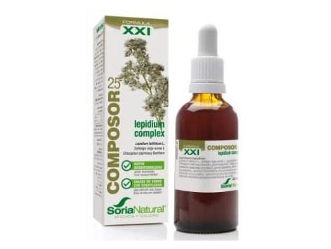 Soria Natural Composor 25 Lepidium Complex (kidney stones) 50ml.