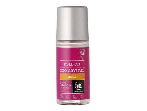 URTEKRAM ROSE DEODORANT Roll-on 50ml. ÖKO-VEGAN