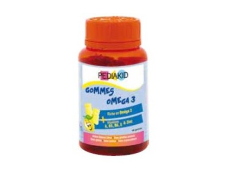 PEDIAKID GUM OMEGA 3 60 gomas .INELDEA