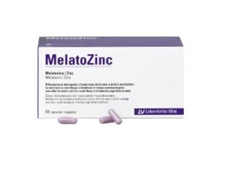 MELATOZINC 1mg 60caps VIÑAS