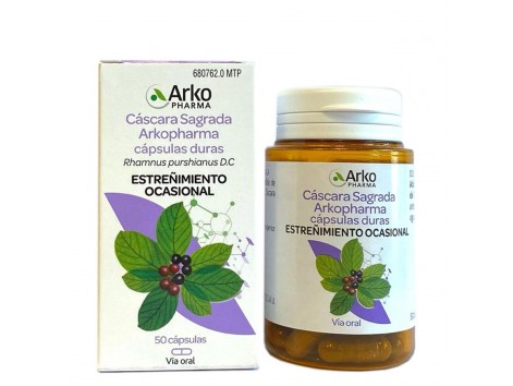 Arkochim / Arkocápsulas Cascara Sagrada 50 capsules.