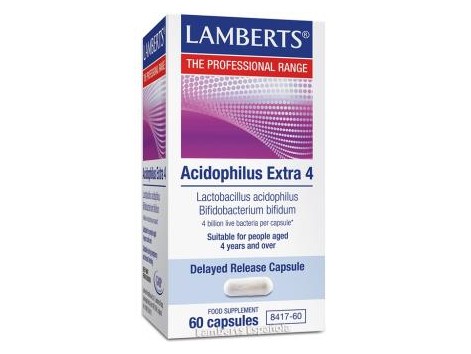 Lamberts Acidophilus Extra 4  60 capsules. Lamberts