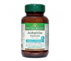 Nature's Bounty mit Acidophilus Bifidus 100 Kautabletten