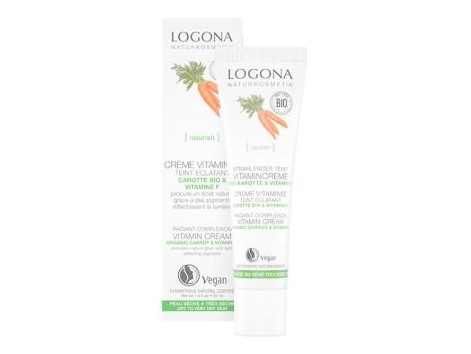 LOGONA CREMA VITAMINICA ILUMINADORA zanahoria-vitamina  E y F