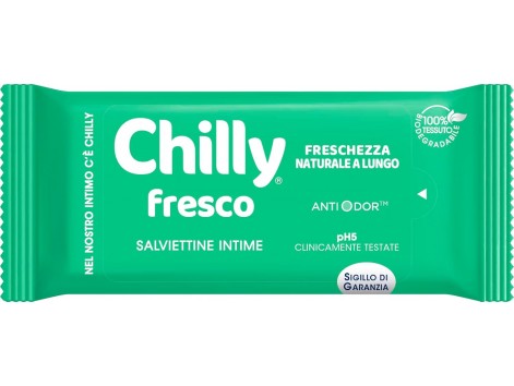 Chilly Gel hygiene wipes fresh formula 12 units