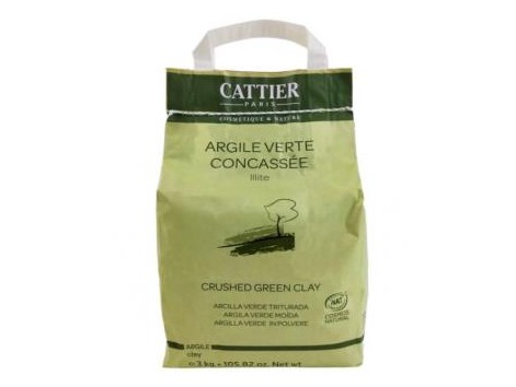 CATTIER ARCILLA VERDE triturada 3kg.