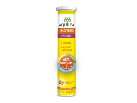 AQUILEA MAGNESIO + POTASIO 14 Brausetabletten