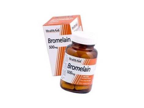 Health Aid Bromelain 500mg. 30 capsules