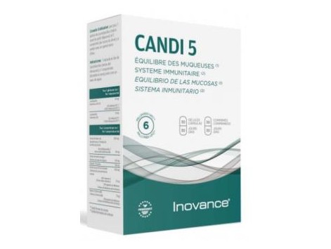 Ysonut Inovance Candi 5 30 cápsulas probióticos + 30 comprimidos