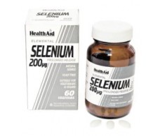 Health Aid Selenium 200 mcg. 60 cápsulas. Health Aid