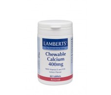 Lamberts Kaubares Kalzium 400mg. 60 Tabletten. Lamberts