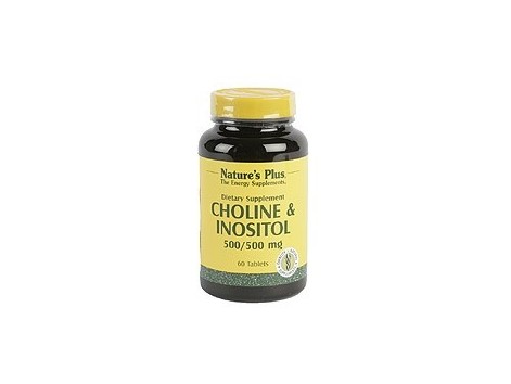 Nature´s Plus Choline & Inositol 500mg. 60 tabletten. Natures Pl