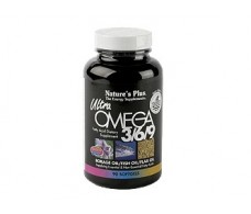 Nature´s Plus Ultra Omega 3 - 6 - 9 1200mg. 90 perles. Nature´s 