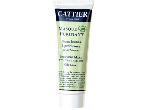 Cattier reinigende Maske mit Tea Tree 75ml.