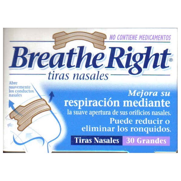 Breathe Right Clásicas 10 tiras nasales