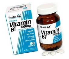 Health Aid Vitamin B1 (Thiamin) 100mg - 90 Tabletten